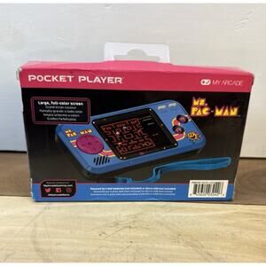 My Arcade Ms. Pac-Man Pocket Player Handheld Game Console NIB